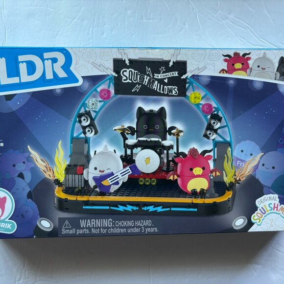 NEW BLDR Squishmallows Squish Tour Concert Building Set - 375 Pieces - Picture 4 of 10